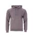 Sweat à Capuche Gris Homme Adidas Overl - M