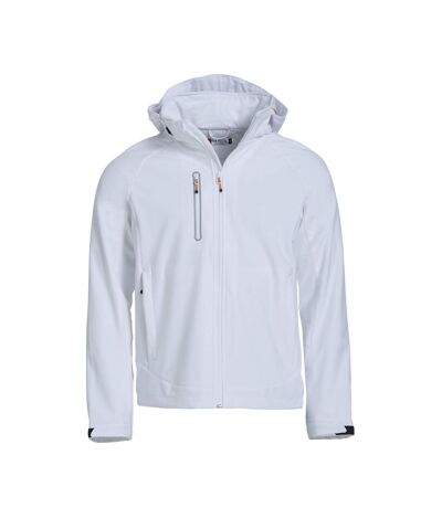 Veste Softshell Milford Homme Blanc Clique