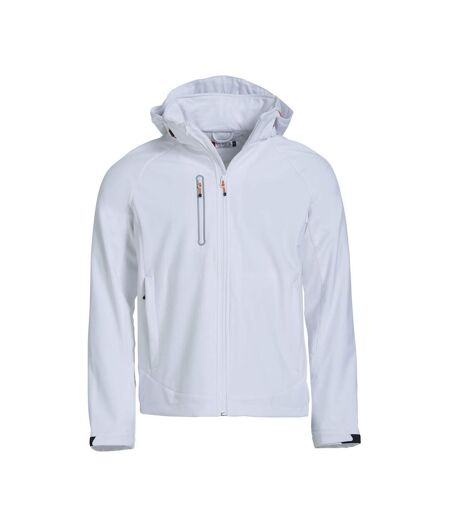 Veste Softshell Milford Homme Blanc Clique