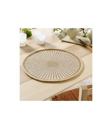 Set de Table en Jute Soleimio 38cm Naturel