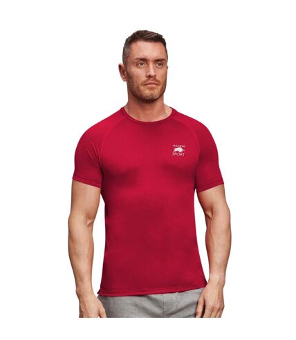 T-shirt homme rouge Raging Bull