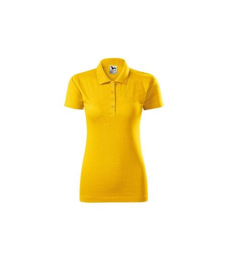 Polo Femme Jaune Vif Malfini