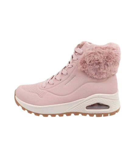 Baskets Uno Rugged Femme Rose Skechers