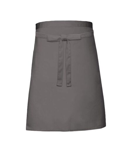 Tablier De Boulanger Taille Unique Gris Foncé Link Kitchen Wear