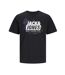 T-shirt Noir Homme Jack & Jones Agave - L-1