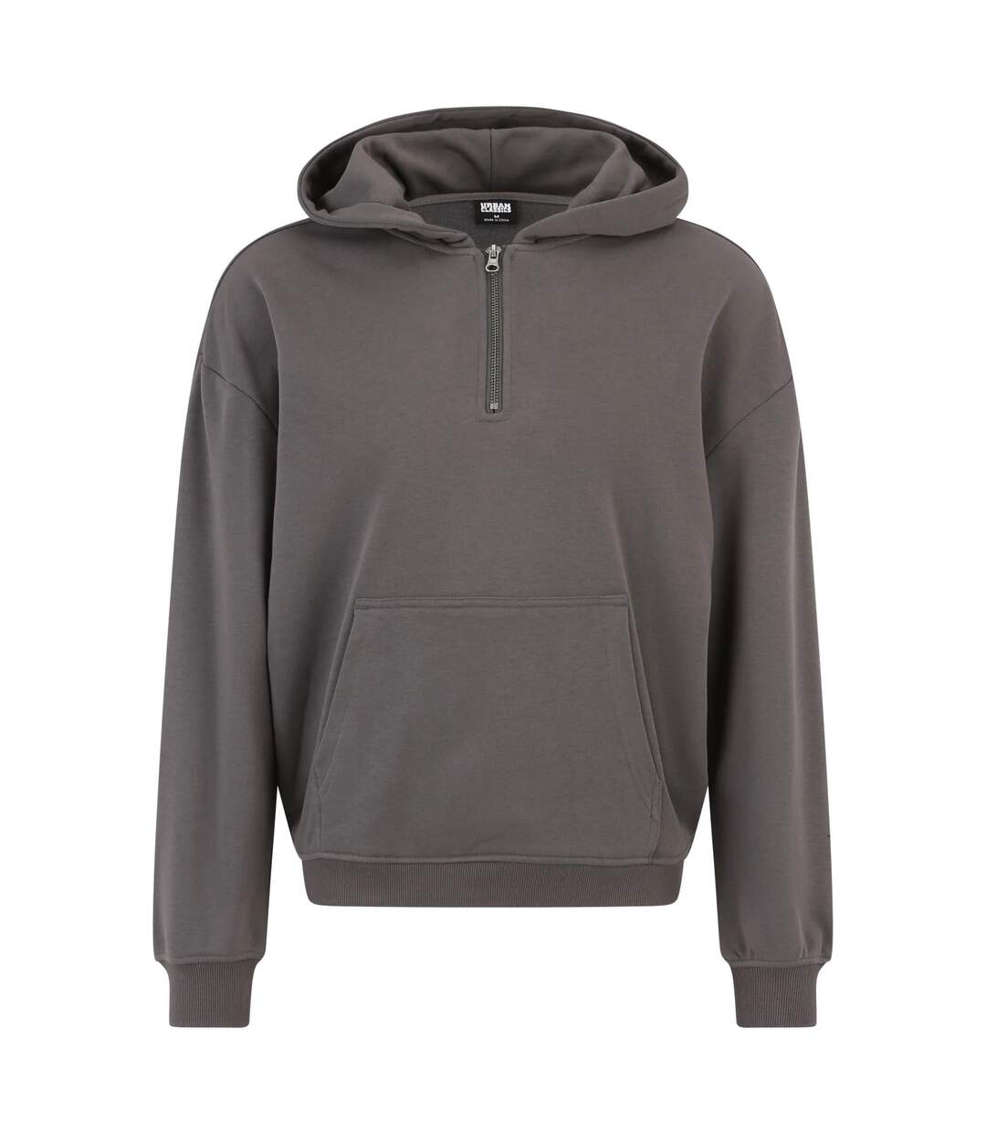 Sweat À Capuche Homme Gris Foncé Urban Classics-1