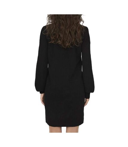 Robe Pull Noire Femme Jacqueline de Yong Rue - L