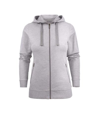 James Harvest Womens/Ladies Duke Full Zip Hoodie (Ash)