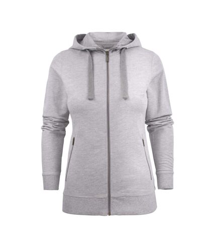 James Harvest Womens/Ladies Duke Full Zip Hoodie (Ash)