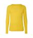 Mens Liga Long-sleeved T-shirt Cyber Yellow Puma-1