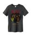 T-shirt highway to hell adulte charbon Amplified