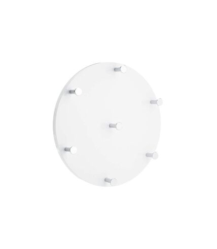 Patère Murale Ronde Kely 35cm Blanc