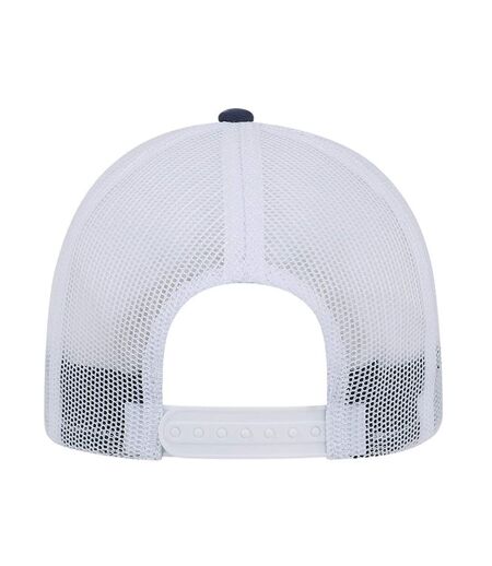 Unisex adults urbanwear trucker cap navy/white Beechfield