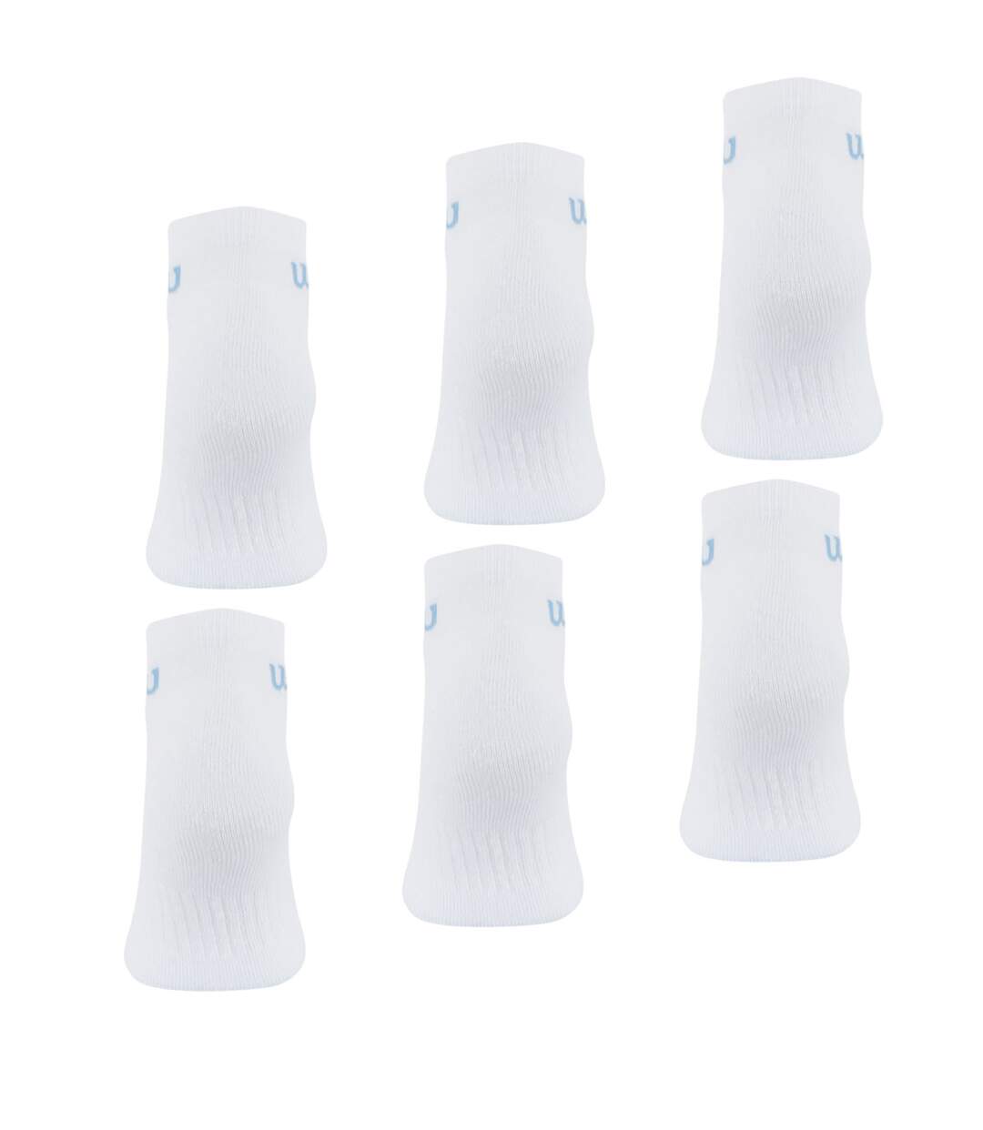 Lot de 6 paires de chaussettes basses homme Essentiel Wilson