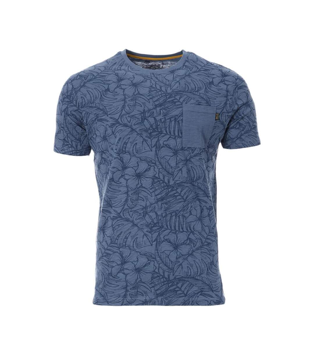 T-shirt Bleu Homme RMS26 Aop - M