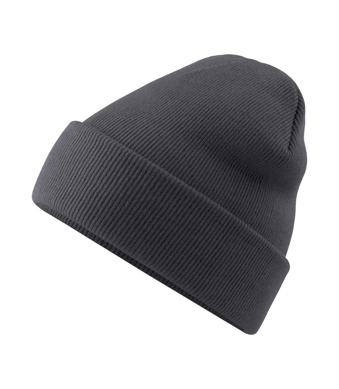 Bonnet Motif/style À Revers Original Graphite Beechfield-2