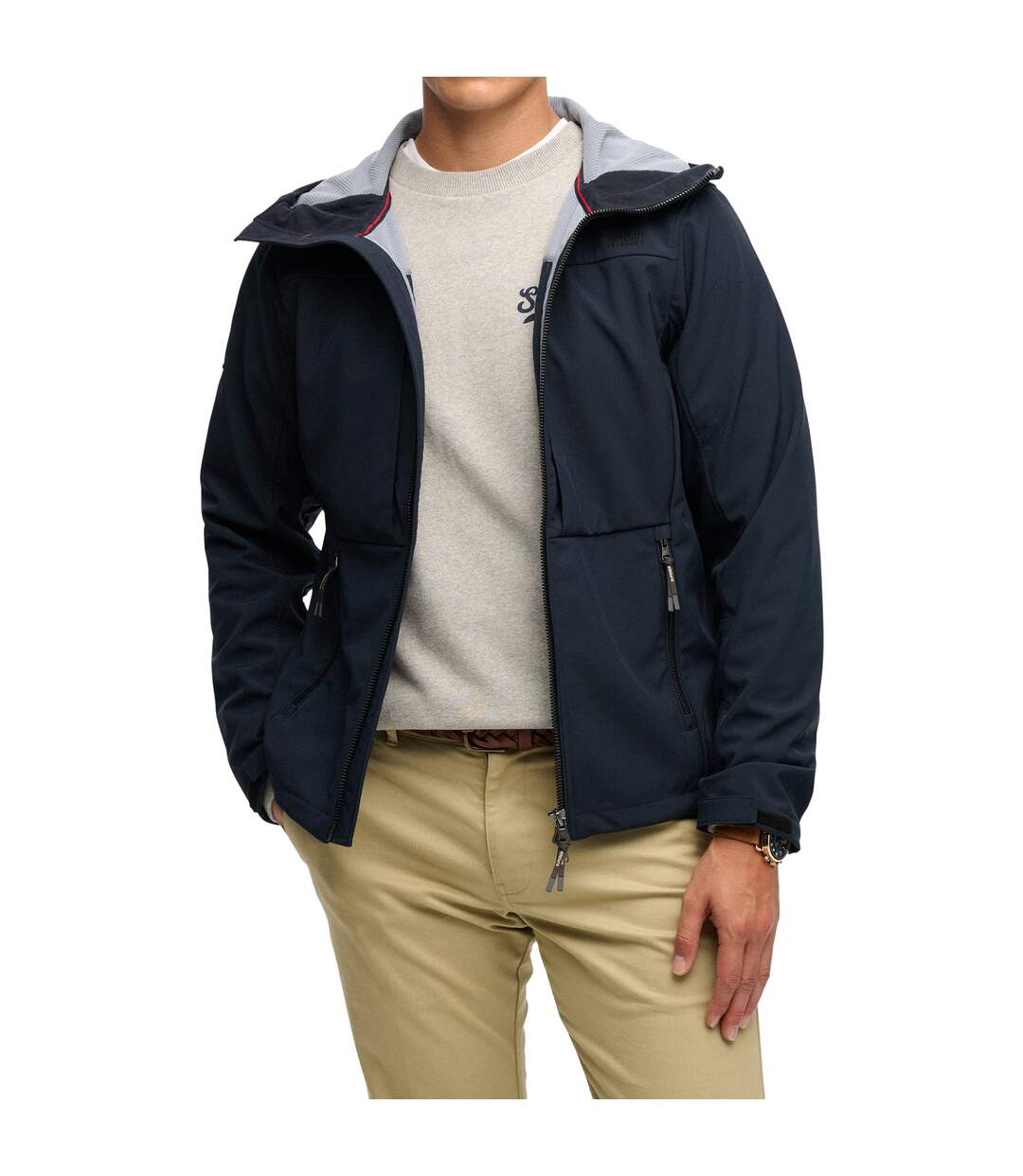 Veste à Capuche Superdry Softshell Trekker-4