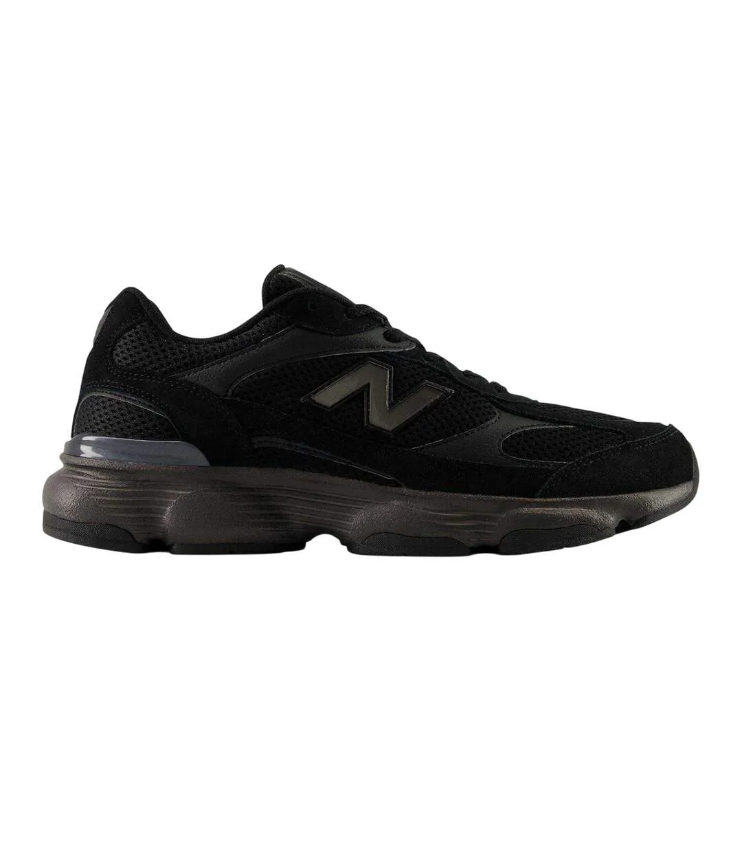 Mens 603 Trainers Triple Black New Balance-1