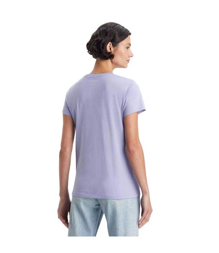 T-shirt The Perfect Femme Violet Clair Levis