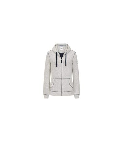Veste À Capuche Femme Gris Chiné Lazy Jacks