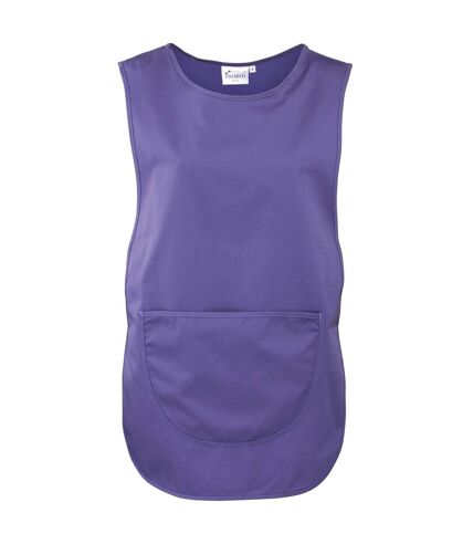 Premier Ladies/Womens Pocket Tabard / Workwear (Pack of 2) (Purple) (UTRW7031)