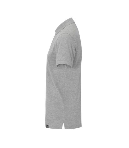 Mens Pique Polo Shirt Grey Melange Cottover