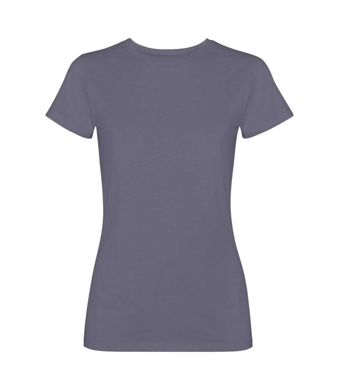 Womens/ladies Fiyi Short-sleeved T-shirt Dark Grey Roly-1