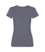 Womens/ladies Fiyi Short-sleeved T-shirt Dark Grey Roly-1