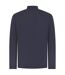 Mens quarter zip long sleeve top navy Henbury