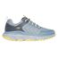 Womens/ladies Lux Journey Road Flat Shoes Blue Yellow Skechers-1