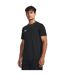 T-shirt challenger training homme noir / blanc Under Armour-3