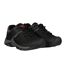 Childrens/kids Bevin Waterproof Trainers Black Red Trespass-1