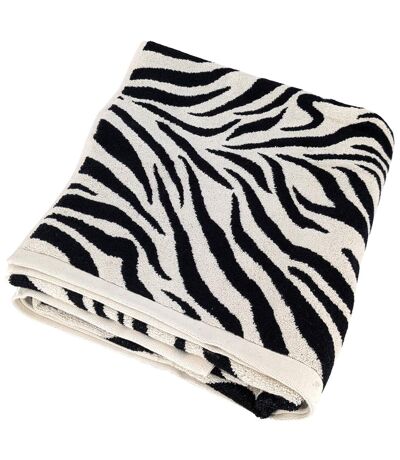 Drap de bain absorbant coton ZEBRA Zèbre