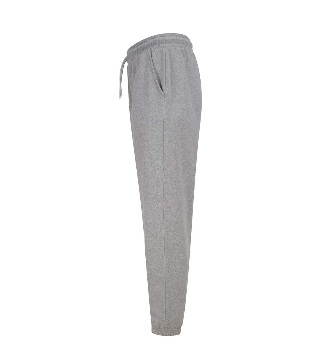 Pantalon de jogging fashion adulte gris chiné SF