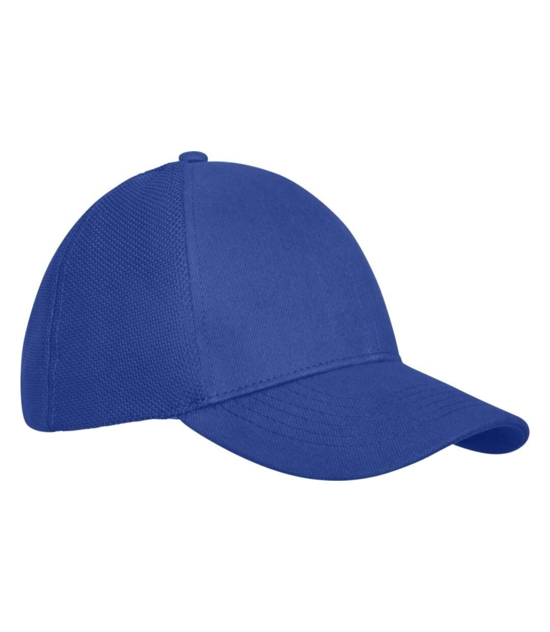 Unisex adult drake 6 panel trucker cap blue Elevate-3