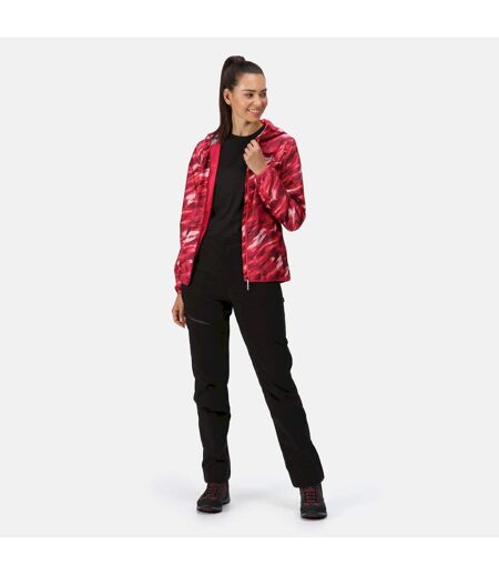Veste Imperméable Serenton Femme Rose Foncé Regatta