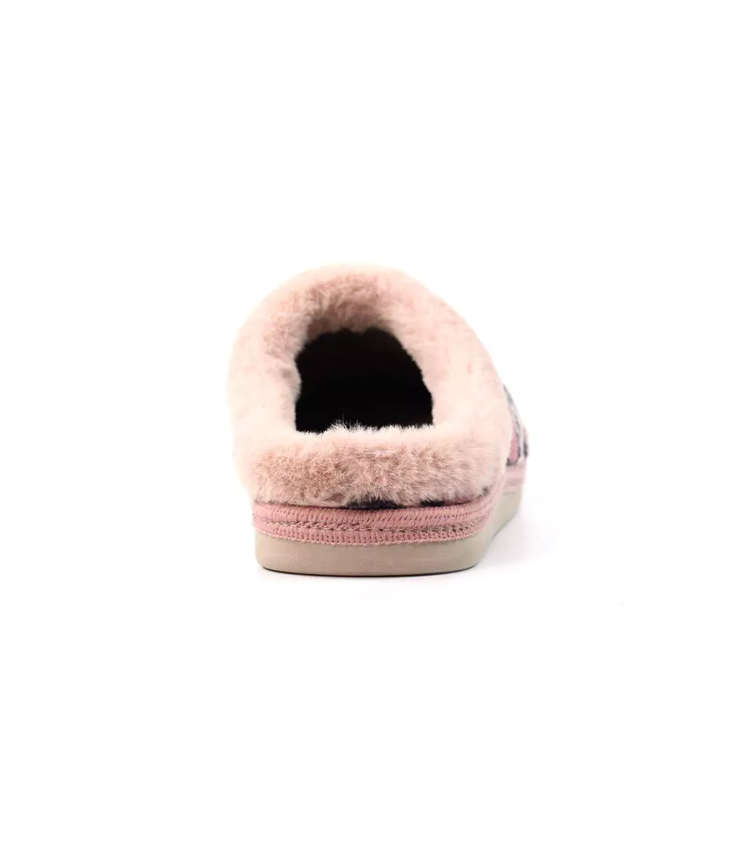Chaussons Mules Frutti Femme Rose Lunar-2