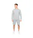 Mens Cresswill Shorts Steel Blue Crosshatch-4