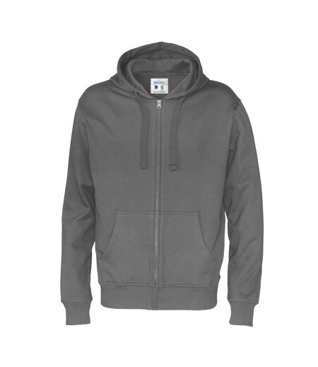 Cottover Mens Full Zip Hoodie (Charcoal)