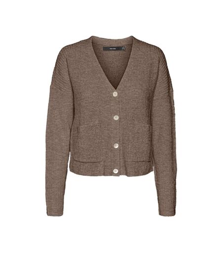 Gilet Marron Femme Vero Moda Cardigan - M