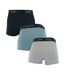 Pack Of 3  Mens Cotton Boxer Shorts  Multicoloured Ted Baker-2
