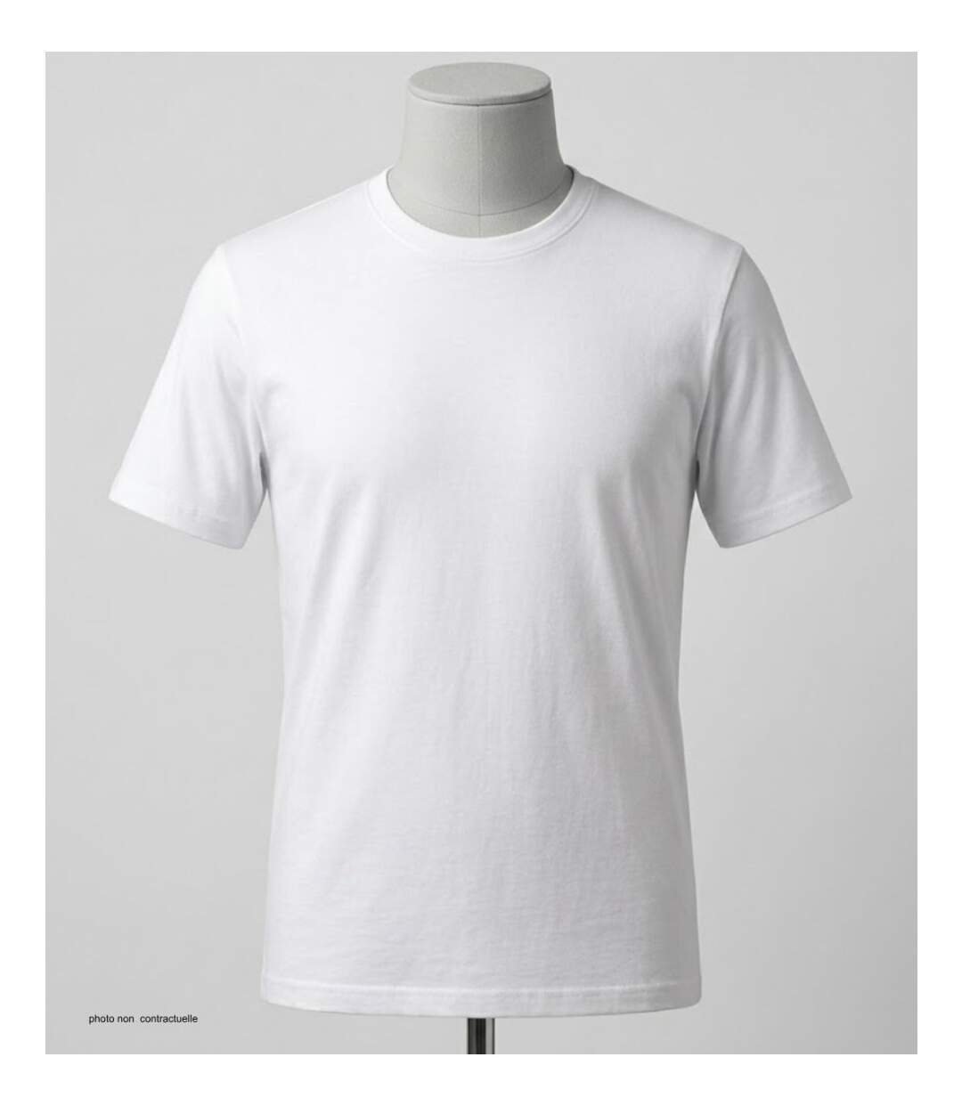 Tee - shirt uni ras du cou 510110U012-3