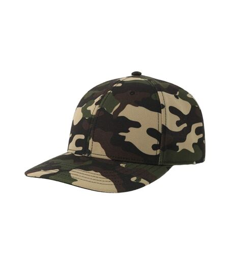Casquette De Baseball Motif/style 6 Panneaux Beat-s Adulte Noir Camouflage Atlantis Headwear