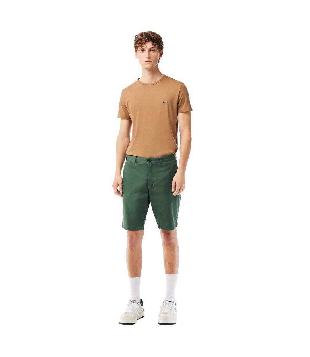 Short Décontracté Homme Vert Lacoste-1