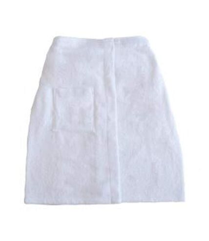 Paréo de bain - serviette de sauna - JASSZ - TO3520 - blanc
