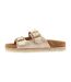 Sandales Soda Femme Jaune Or Lunar-2
