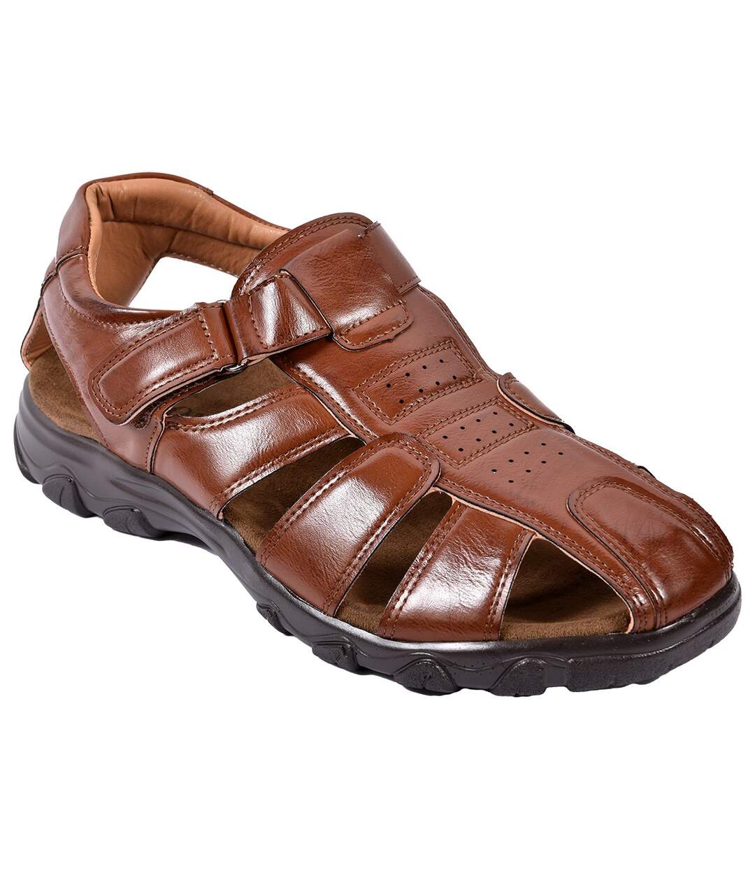 Sandales PREMIUM Scratch XZ2306 BROWN-1