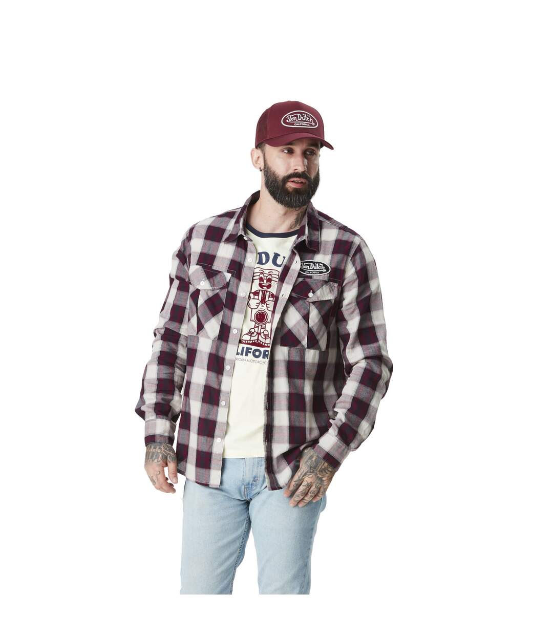 Chemise homme à carreaux Arch Vondutch