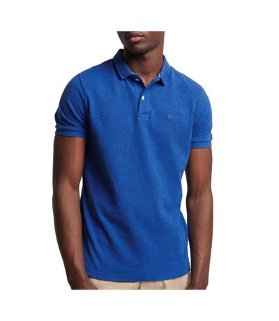 Polo Bleu Homme Superdry Classic Pique