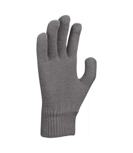 Nike Mens 2.0 Knitted Swoosh Gloves (Gray)